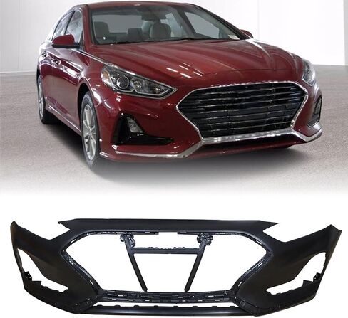 GXYWADY Front Bumper Cover Replacement for Sonata 2018 2019 Replacement for HY1000219 191275430217 in Saudi Arabia