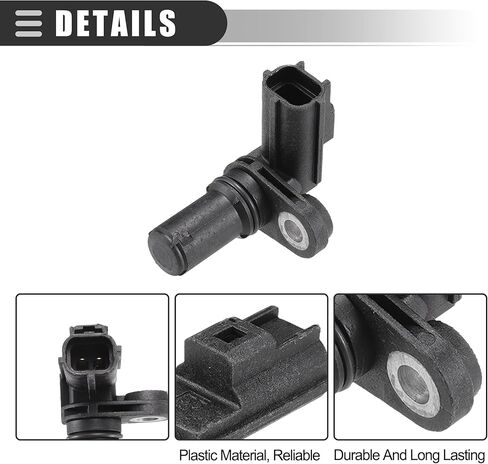 Motoforti Automatic Transmission Input Speed Sensor, Vehicle Speed Sensor, for Ford Explorer 2002-2010, Plastic, No.XW4Z7H103AA, Black in Saudi Arabia