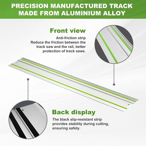 55 Inches Guide Rail FS-1400/2, 55" Track for Festool TS-55/TS-75 Track Saws, Aluminum Alloy in Kuwait