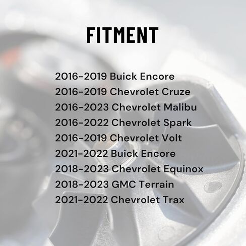 12665644 PCV Valve Compatible With 2016-2023 Chevrolet Volt Spark Malibu Cruze Equinox Trax 2018-2023 GMC Terrain 2016-2022 Buick Encore in Saudi Arabia