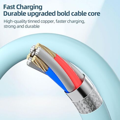شاحن iPhone سريع الشحن 20 وات PD USB-C وكابل شحن USB C بطول 6 أقدام شاحن iPhone سريع متوافق مع iPhone 14 13 12 11 X 8 7 المزيد in Kuwait