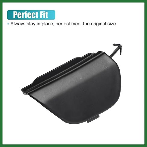 Motoforti غير مصبوغ المصد الأمامي الأيمن سحب هوك غطاء لتويوتا بريوس C 2015-2017 المصد الأمامي سحب هوك غطاء العين رقم 52127-52947 أسود طويل الأمد in Kuwait