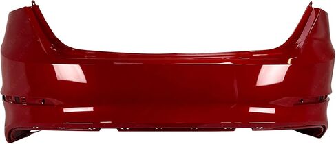 BUMPERS THAT DELIVER - Painted PR3/PR2/PR Scarlet Red, Rear Bumper Cover Replacement Compatible with 2017 2018 Hyundai Elantra Sedan 17 18, HY1100212 in Saudi Arabia
