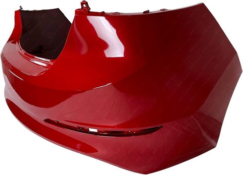 BUMPERS THAT DELIVER - Painted PR3/PR2/PR Scarlet Red, Rear Bumper Cover Replacement Compatible with 2017 2018 Hyundai Elantra Sedan 17 18, HY1100212 in Saudi Arabia