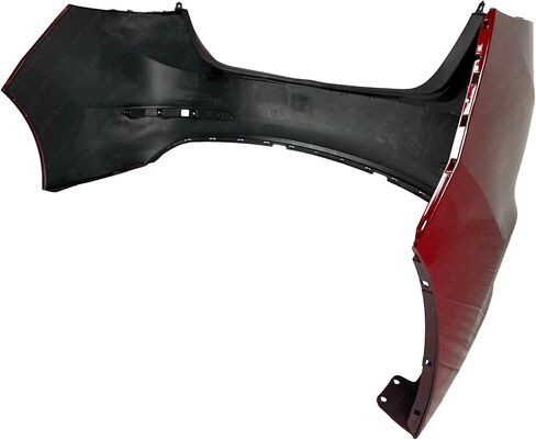BUMPERS THAT DELIVER - Painted PR3/PR2/PR Scarlet Red, Rear Bumper Cover Replacement Compatible with 2017 2018 Hyundai Elantra Sedan 17 18, HY1100212 in Saudi Arabia