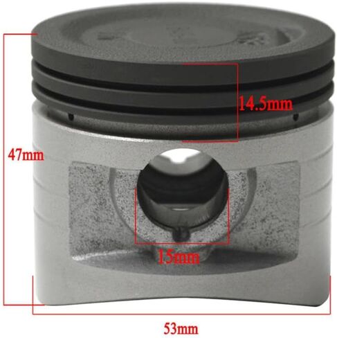 Air Cylinder Kit Piston Ring Gasket Accessories 53mm Compatible With CA250 CMX250 CMX250C 250 CA 250 in Saudi Arabia