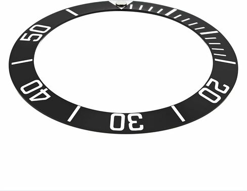 إطار إطار Ewatchparts متوافق مع علبة Tag Heuer Aquaracer مقاس 41 مم WAB2010، WAB2011 باللون الأسود in Saudi Arabia