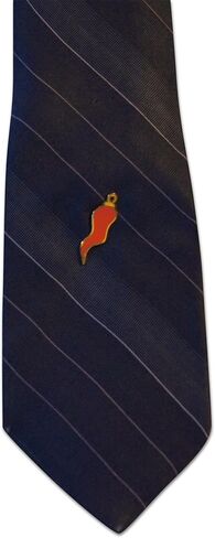 Novel Merk Italian Horn – Mediterranean Culture Lapel Pin, Hat Pin & Tie Tack Set - with Clutch Back in Saudi Arabia
