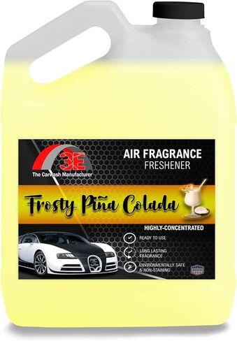 معطر هواء مركز للسيارة، 128 أونصة سائلة، عطر داخلي احترافي للسيارات، جاهز للاستخدام، سائل، روائح متعددة (بودرة الأطفال) in Kuwait
