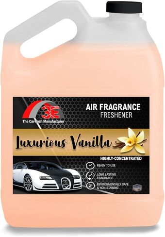 معطر هواء مركز للسيارة، 128 أونصة سائلة، عطر داخلي احترافي للسيارات، جاهز للاستخدام، سائل، روائح متعددة (بودرة الأطفال) in Kuwait