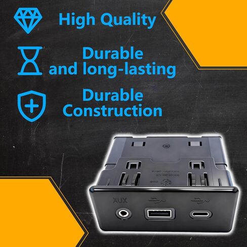 USB Port Audio Player & Receptacle 13529865 Compatible with Chevrolet Malibu 2019-2024 Equinox 2019-2024 GMC Terrain 2018-2019 Buick Encore GX 2020-2023 Replace 84260037 13512372 in Saudi Arabia