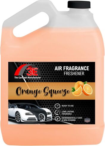 معطر هواء مركز للسيارة، 128 أونصة سائلة، عطر داخلي احترافي للسيارات، جاهز للاستخدام، سائل، روائح متعددة (بودرة الأطفال) in Kuwait