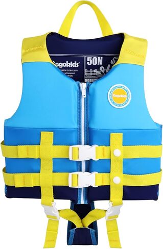 Gogokids Kids Swim Vest سترات تعويم للأطفال - سترة حمام سباحة للأطفال تطفو للأولاد والبنات تعلم السباحة in Kuwait