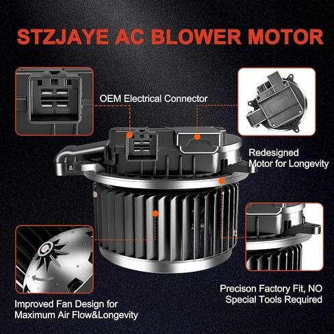 AC Blower Motor Fan HVAC Heater Motor 700329 Compatible with Ford for F150 2015-2023, for F-250/F350/F450/F550/600 Super Duty, for Expedition 2018-2024, for Lincoln Navigator 2018-2024 in Saudi Arabia
