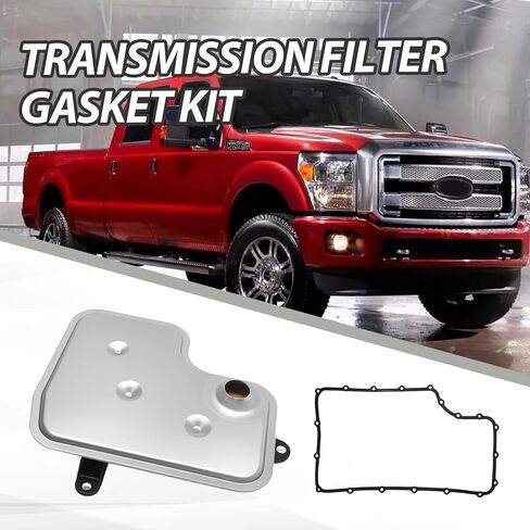 BC3Z-7A098-B Automatic Transmission Filter Gasket Kit, Replacement for Ford F Series 250 F Series 350 Super Duty 6.2 2011-2019, Replaces BC3Z-7A191-B in Saudi Arabia