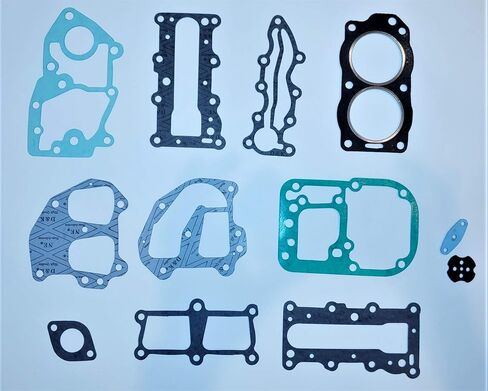 Powerhead Gasket Set for Johnson/Evinrude 9.9 HP 10 HP 15 HP Outboard Motors Replaces 436358 and GLM 39353 in Saudi Arabia