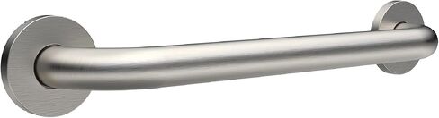 Homewerks 068 HW11436SS 36 inch Bathroom Grab Bar with 1-1/4 Inch Diameter and Concealed Screws ADA Compliant, Stainless Steel in Saudi Arabia