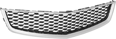 Front Lower Bumper Grille Compatible with 2010-2015 Chevrolet Equinox Honeycomb Mesh Grill Replacement for 25798747 GM1200621 Chrome Shell & Black Insert in Saudi Arabia