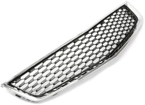 Front Lower Bumper Grille Compatible with 2010-2015 Chevrolet Equinox Honeycomb Mesh Grill Replacement for 25798747 GM1200621 Chrome Shell & Black Insert in Saudi Arabia