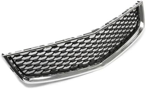 Front Lower Bumper Grille Compatible with 2010-2015 Chevrolet Equinox Honeycomb Mesh Grill Replacement for 25798747 GM1200621 Chrome Shell & Black Insert in Saudi Arabia