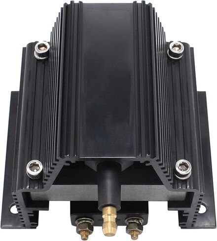 High Output Ignition Coil 50,000 Volts 50K E-Core HEI Super Coil Electronic 12V Universal Fits for V8 Chevy, Ford, Olds, Pontiac, and Mopar in Saudi Arabia