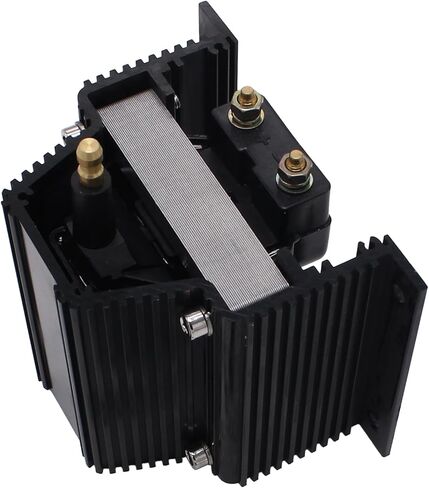 High Output Ignition Coil 50,000 Volts 50K E-Core HEI Super Coil Electronic 12V Universal Fits for V8 Chevy, Ford, Olds, Pontiac, and Mopar in Saudi Arabia