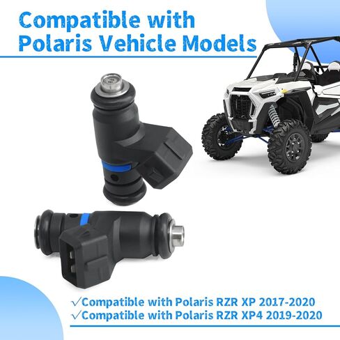 2 قطعة 2521718 حاقن الوقود متوافق مع بولاريس RZR XP 2017 2018 2019 2020 استبدال ل نظام بولاريس RZR XP4 2019 2020 عن طريق الحقن in Kuwait