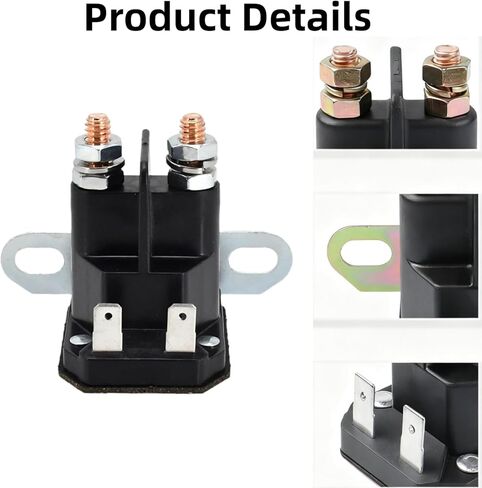 AUC15346 GY22476 Starter Solenoid 12V Compatible with John Deere Tractor D130 D105 D160 D120 D170 D150 D110 D140 D125 D100 D155 L108 L105 LA105 LA100 Z335M Z255 Z345R Z225 Z335E Z345M Z235 Z245 in Saudi Arabia