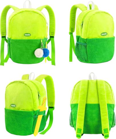 حقيبة ظهر خضراء مقاس 15.35 بوصة للزي البشري، حقيبة كرتونية خضراء هدايا هدايا شخصية وإكسسوارات تنكرية للبالغين in Kuwait