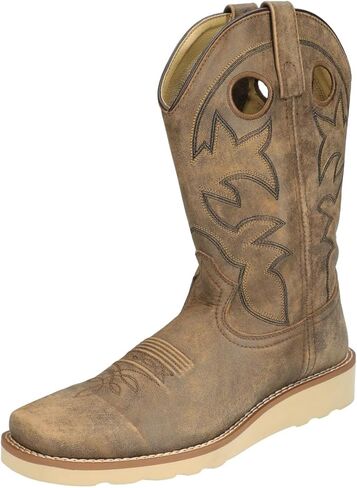 Smoky Mountain Western Boots Mens Branson Square Toe Pull On 4200 in Saudi Arabia