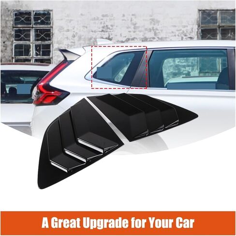 Compatible For Honda CRV/CR-V 2023-2025 Car Rear Window Triangle Exterior Styling Shutter Deflector Decoration Accessories in Saudi Arabia