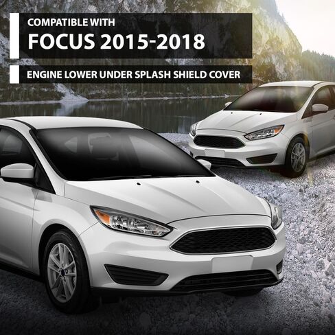 G-PLUS غطاء سفلي للمحرك سبلاش شيلد، متوافق مع Ford Focus 2015-2018، FO1228150، F1EZ17808A in Saudi Arabia