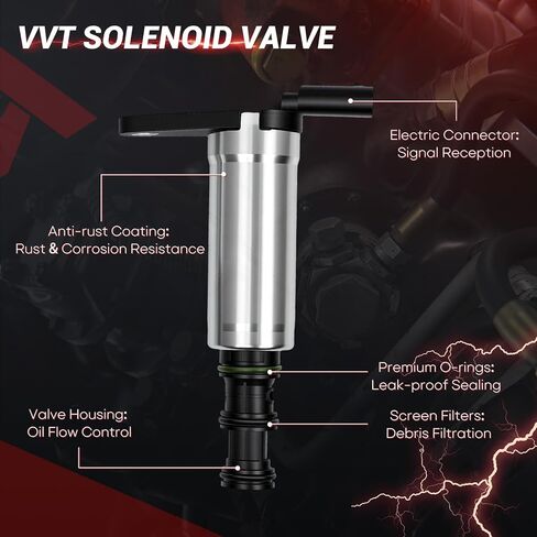 مدخل وعادم VVT الملف اللولبي المتغير توقيت الصمام اللولبي متوافق مع جيب جلاديتور جراند شيروكي L WK لاستبدال كرايسلر باسيفيكا فوييجر لدودج دورانجو استبدال 916514 in Kuwait