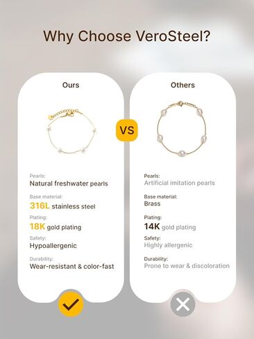 Dainty Freshwater Pearl Bracelet for Women, 18K Gold Plated Stainless Steel Beaded Chain with 4 Natural Pearls, Elegant Handmade Jewelry Gift for Her, Trendy Everyday Wear Accessory in Saudi Arabia