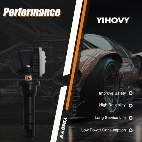 مستشعر مراقبة ضغط الإطارات TPMS المبرمج مسبقًا 13516165 مناسب لـ Buick Enclave، مناسب لكاديلاك XT4، مناسب لـ GMC Acadia، مناسب لشفروليه ماليبو ترافيرس تريل بليزر - 433 ميجا هرتز (4) in Saudi Arabia