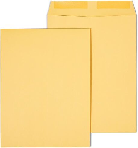 Staples 10 x 13 Gummed Catalog Envelopes, Brown Kraft, Heavy‑Duty Mailers with Strong Adhesive Flap, Ideal for Documents & Photos, 250/Box in Saudi Arabia