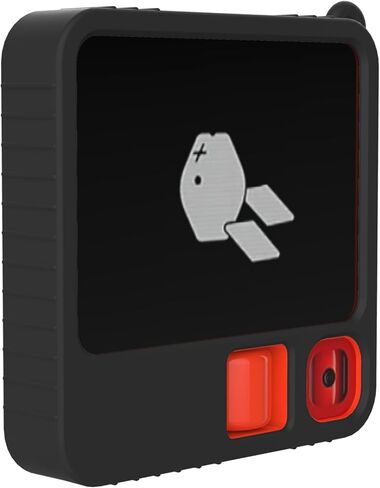 Silicone Case for Rabbit R1 AI Device,Full Protective Cover,Skin-Friendly Dirt and Shock Resistant, 5 Color （Black） in Saudi Arabia
