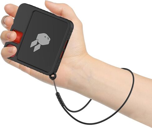 Silicone Case for Rabbit R1 AI Device,Full Protective Cover,Skin-Friendly Dirt and Shock Resistant, 5 Color （Black） in Saudi Arabia