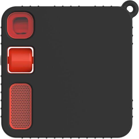 Silicone Case for Rabbit R1 AI Device,Full Protective Cover,Skin-Friendly Dirt and Shock Resistant, 5 Color （Black） in Saudi Arabia