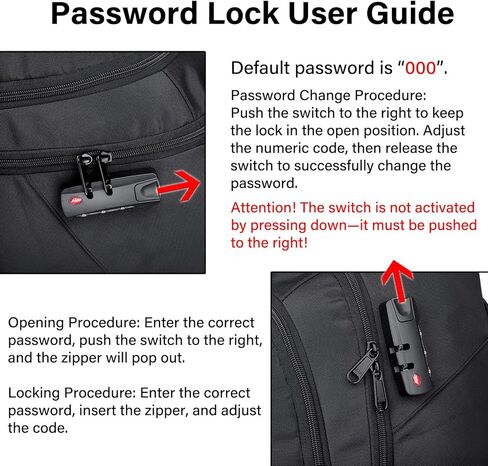 Rolling Backpack, 17 inch Laptop Backpack with Wheels, Carry on Luggage Business Bag with USB Charging Port, Combination Lock, Travel Roller Backpack in Kuwait