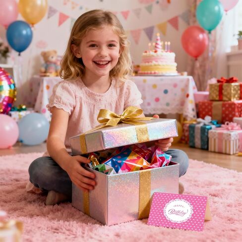 100 Unique Birthday Cards with Envelopes - Assorted Happy Birthday Cards, 4 x 6 inches, Envelopes & Stickers in Bulk Boxed Set in Kuwait