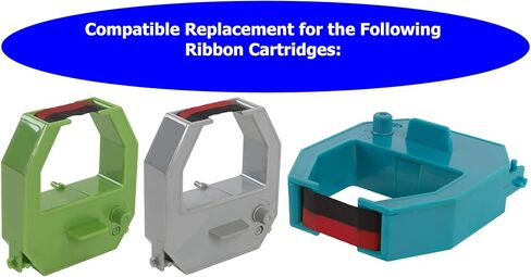 uPunch HN3000 HN4000 FN1000 Ribbon Cartridge Also Fits HN1000 HN2000 COMPUMATIC Compatible Replacement in Saudi Arabia
