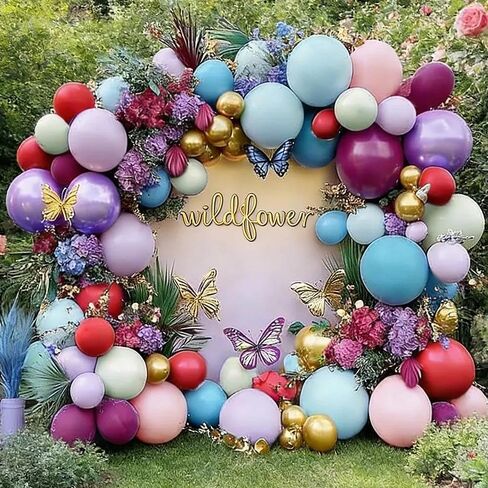Black Gold Silver Balloon Garland Black Agate Foil Explosion Star Balloons Arch Kit for Birthday New Year Christmas Wedding Bachelorette Retirement Anniversary Graduation Party Decorations in Saudi Arabia