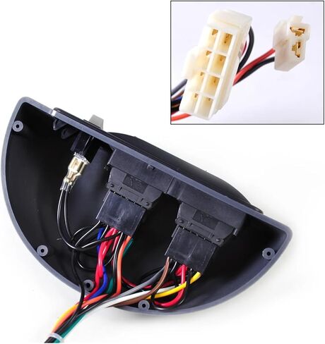 Car Universal Grey Power Window Switch Lock Kit 4 Rocker Switch 12V Compatible with 4 Doors in Saudi Arabia