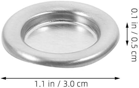 Lurrose 30pcs Metal Cone Incense Tray Aluminum Alloy Incense Holder Small Cone Plate Stick Burner in Saudi Arabia