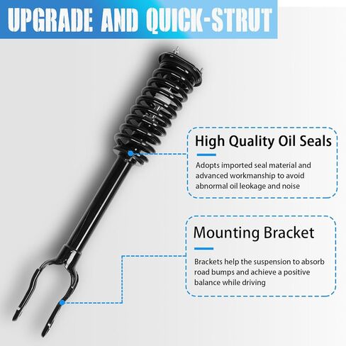 Front Struts Assembly w/Coil Spring Shock Absorbers Replacement for Jeep Grand Cherokee 2011-2015 Dodge Durango 2011-2015 172546L 172546R Set of 2 in Saudi Arabia
