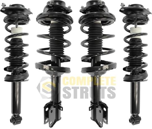 COMPLETESTRUTS - مجموعات الدعامات الأمامية والخلفية الكاملة مع استبدال نوابض لولبية لسيارة Subaru Outback 2013-2014 - مجموعة من 4 in Saudi Arabia