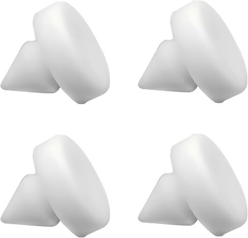 8 PCS Brake Pedal Throttle Clutch Stop Pad, Shock Absorption Brake Switch Limiter Clip, Cushioning Limiter Pad 46505-SA5-000 90541-06036, Compatible with Honda CRV Accord Fit (White & Black) in Saudi Arabia