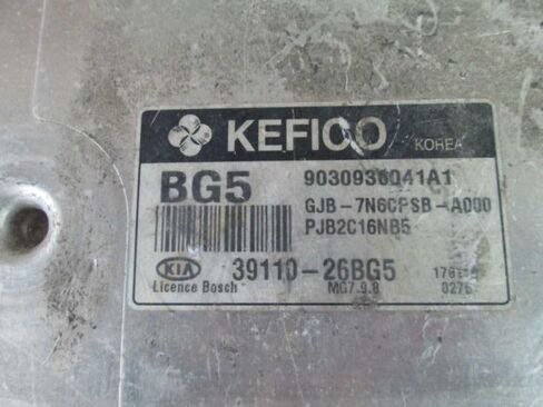 وحدة التحكم في المحرك ECM تناسب 07-10 متوافقة مع KIA Rio 39110-26BG5 3911026BG5 in Saudi Arabia