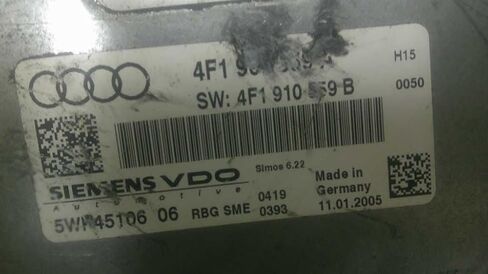 Engine ECM Control Module 3.2L Fits 2005 05 Compatible with Audi A6 4F1 910 559 B 4F1910559B in Saudi Arabia